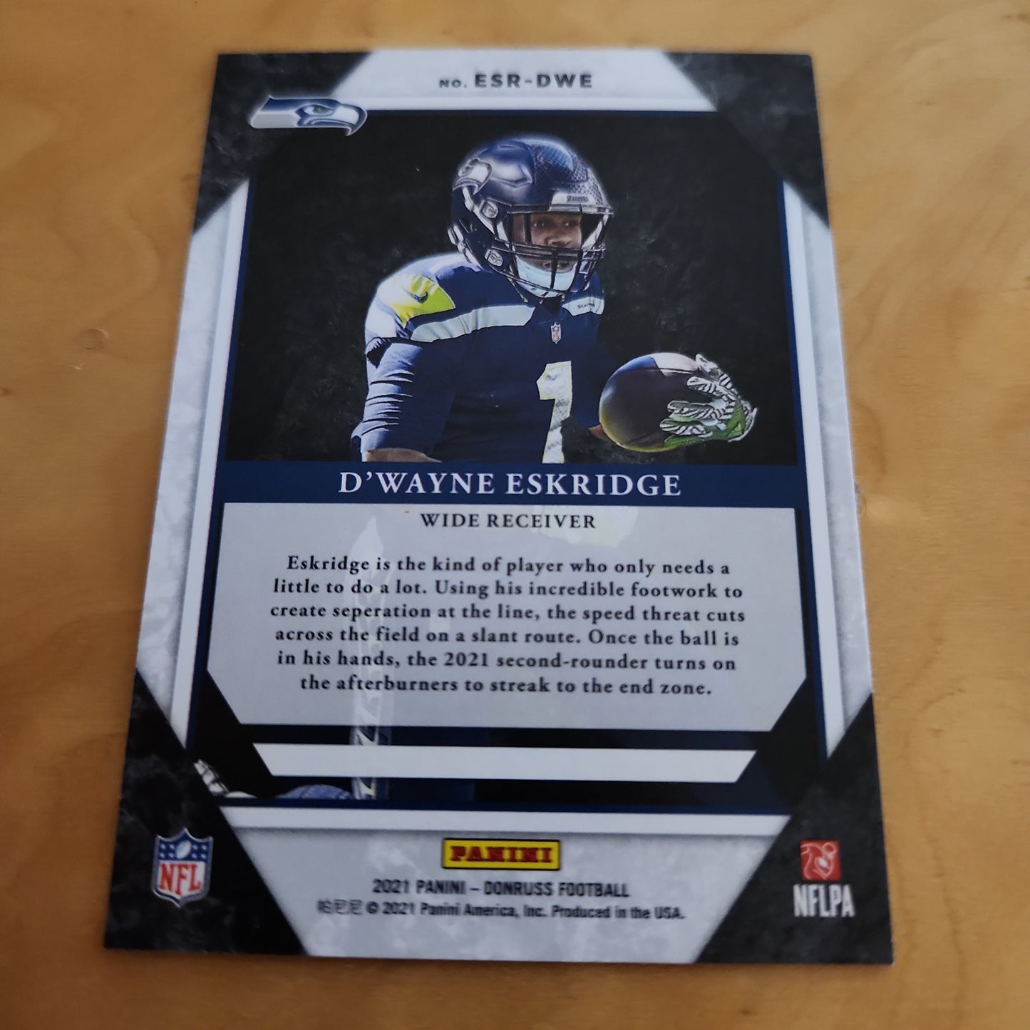 Panini Donruss Gold Elite Series Rookies D'Wayne Eskrige #ESR-DWE