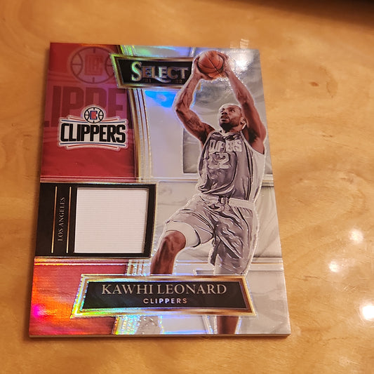 Panini Prizm Select Kawhi Leonard Jersey Patch #SS-KWL