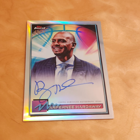 Topps Finest Anfernee Hardaway 68/75 Auto #FA-PH