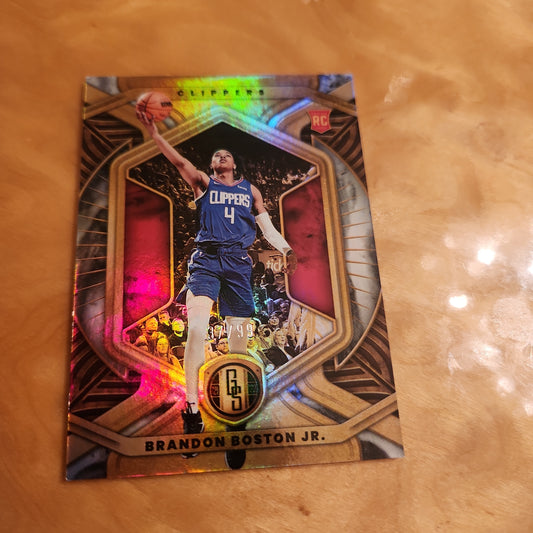 Panini Gold Standrad Brandon Boston Jr. RC 37/99 #599