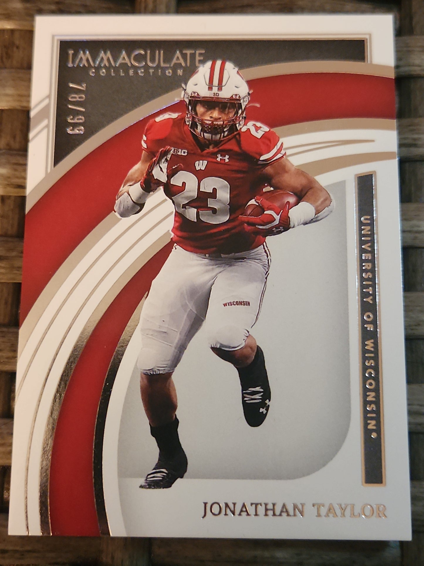 2022 Panini Immaculate Collegiate 78/99 Jonathan Taylor #11