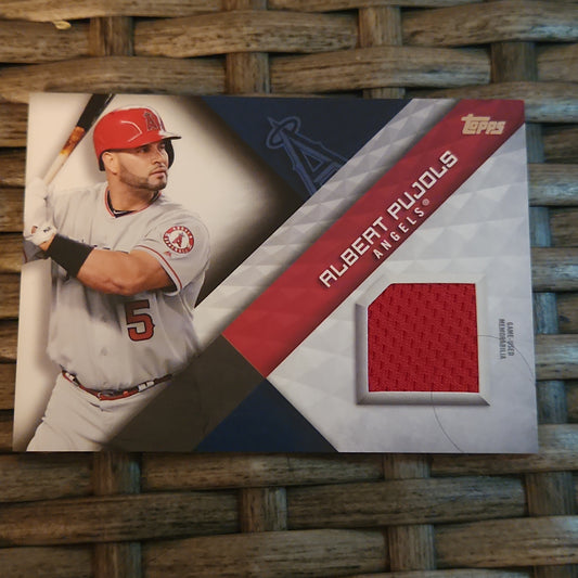 2018 Topps Albert Pujols GU Bat Relic Major League Material #MLM-AP