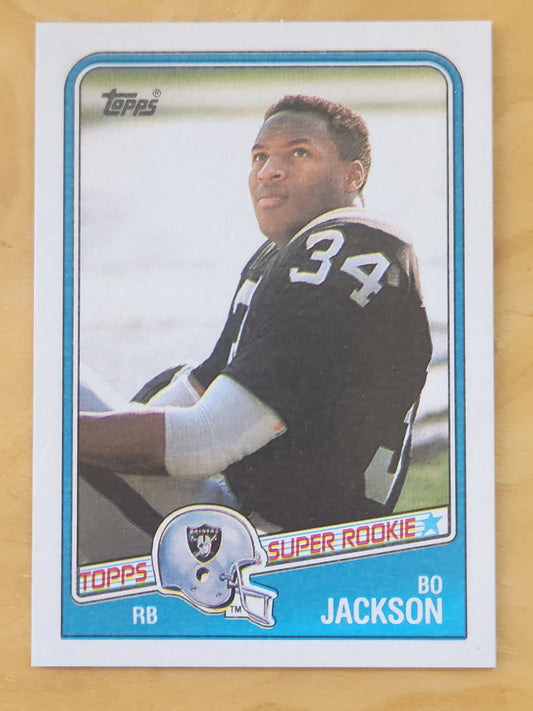 1988 Topps Bo Jackson #327 Rookie Los Angeles Raiders