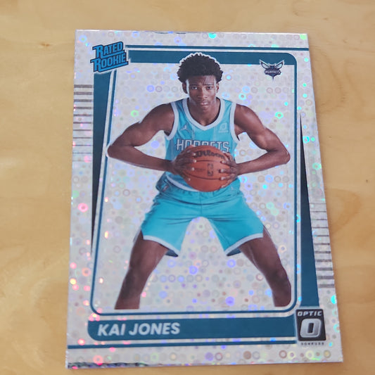 Panini Prizm Optic Rated Rookie Disco Kai Jones #102