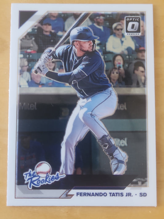 2019 Panini Donruss Optic The Rookies Holo Prizm Fernando Tatis Jr #TR-13 Rookie