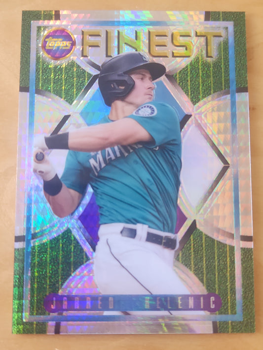 2022 Topps Finest  Jarred Kelenic #97 06/35 prizm Refractor