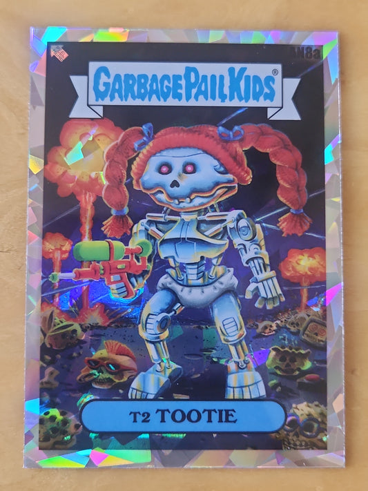 2020 Topps Chrome Garbage Pail Kids T2 Tootie #AN8a Cracked Ice