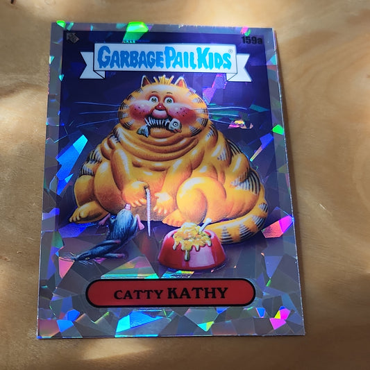 Topps Chrome Cracked Ice Catty Kathy #159a