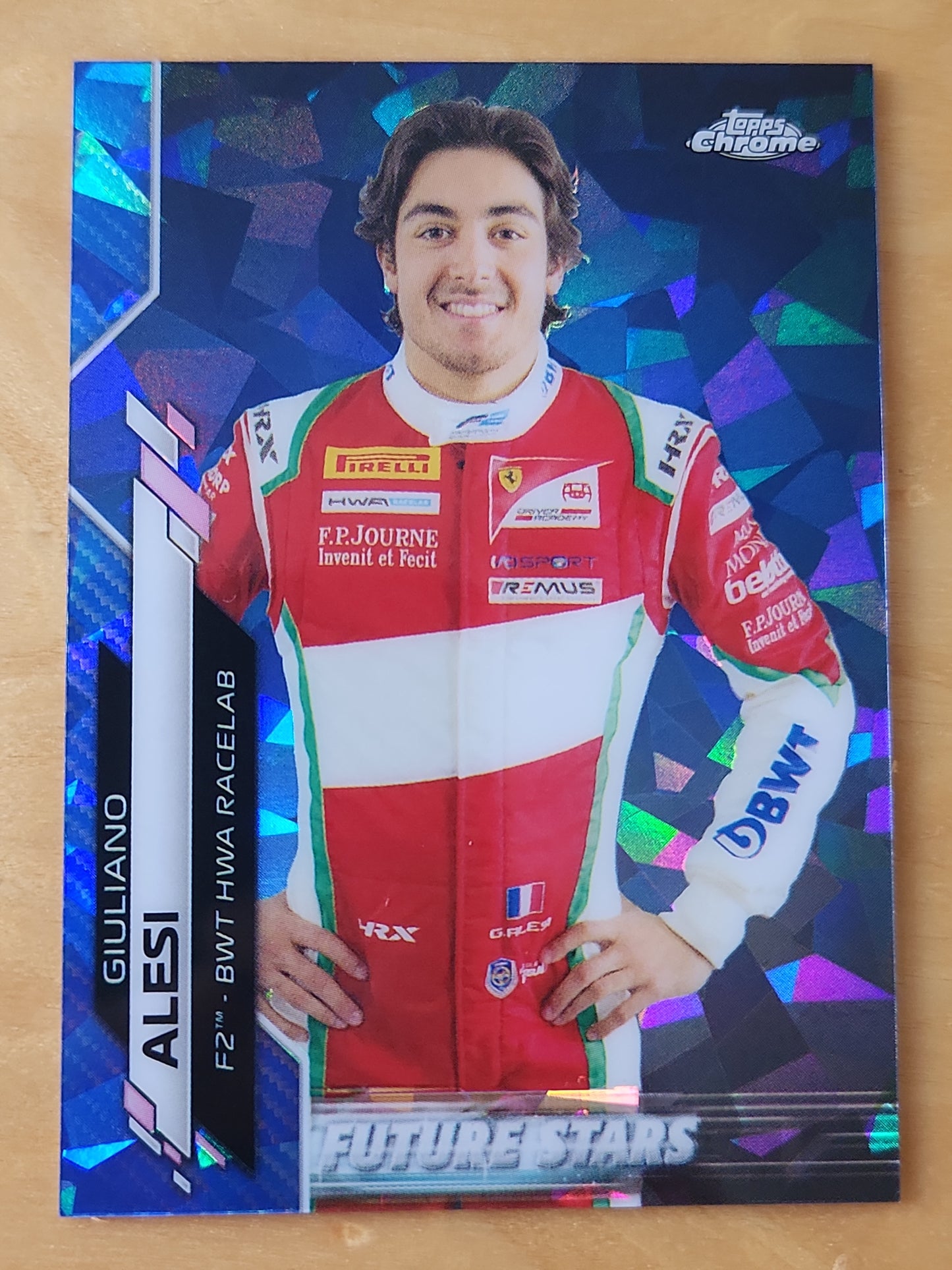 2020 Topps Chrome Formula 1 Sapphire GIULIANO Alesi Future Stars F2 #52