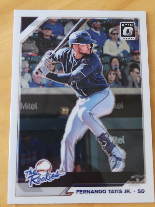 Fernando Tatis Jr. 2019 Donruss Optic the Rookies Rookie Card #tr-13