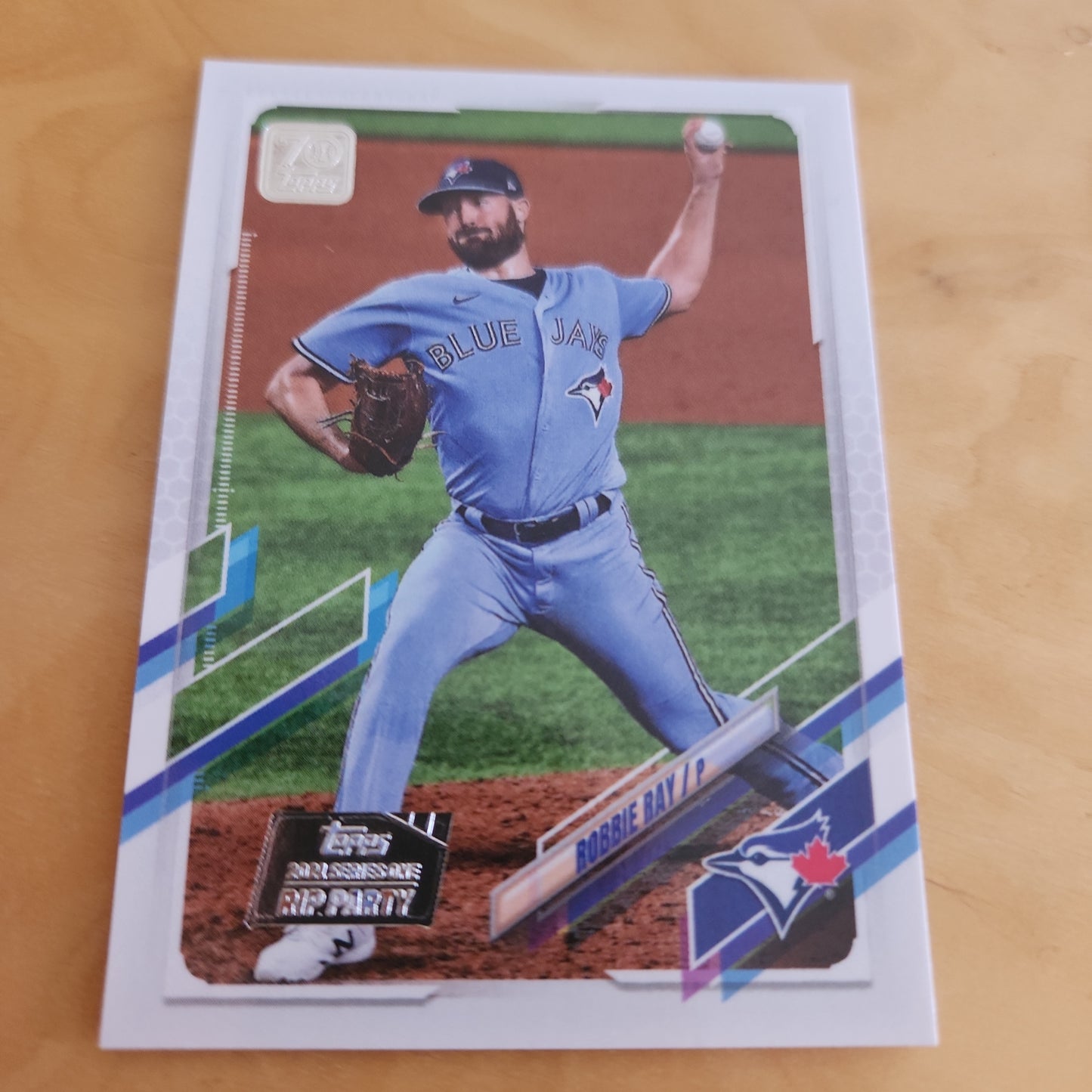 Topps 70th Anniversary 2021 Series 1 RIP Party Robbie Ray 05/10 #212