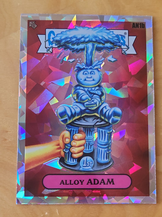 Alloy Adam Atomic Refractor Garbage Pail Kids Chrome AN1b Series 4