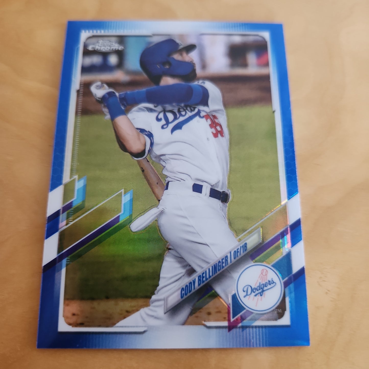 Topps Chrome Blue Cody Bellinger 054/150 #200