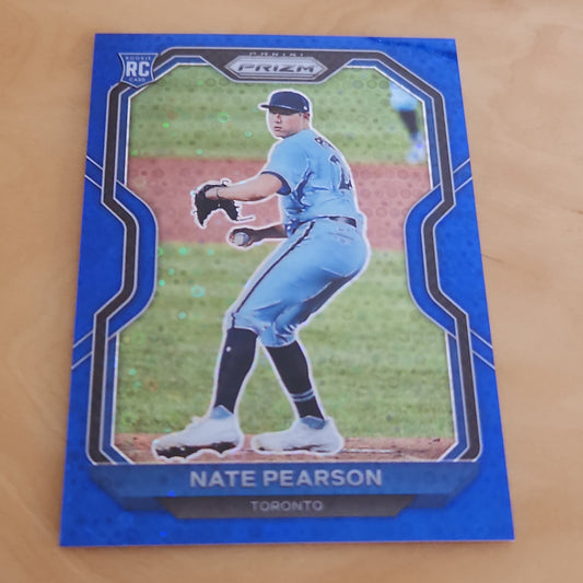 Panini Prizm Blue Disco Nate Pearson RC 044/199 #181