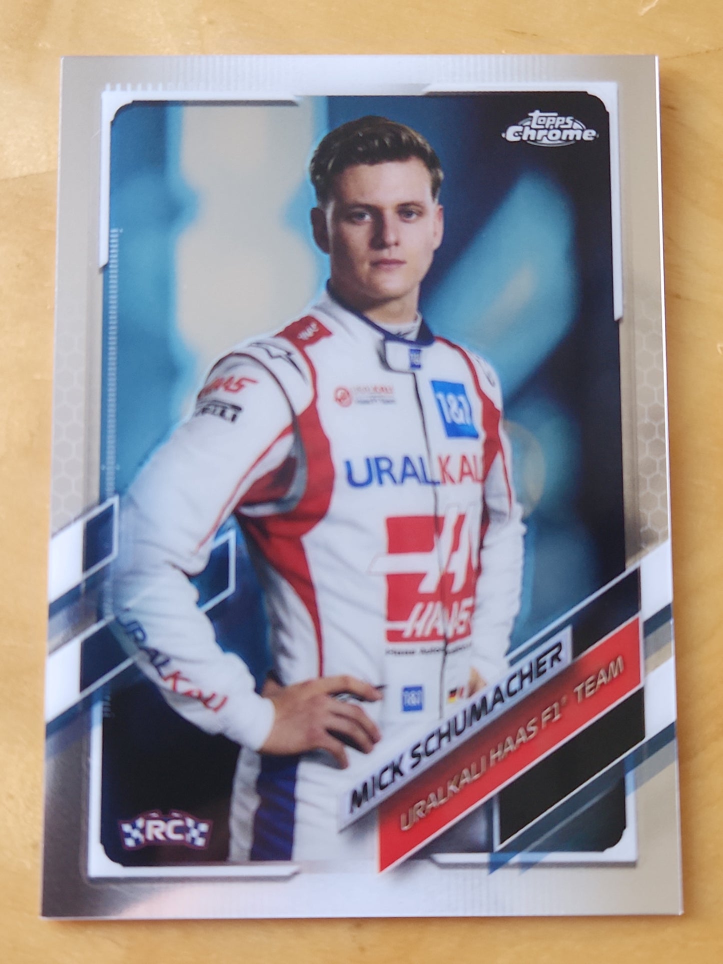 2021 Topps Chrome Formula 1 Mick Schumacher F1 Racers 17 Rookie Card RC F1