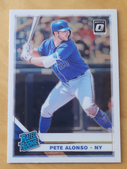 2019 Donruss Optic Rated Rookie Pete Alonso #82