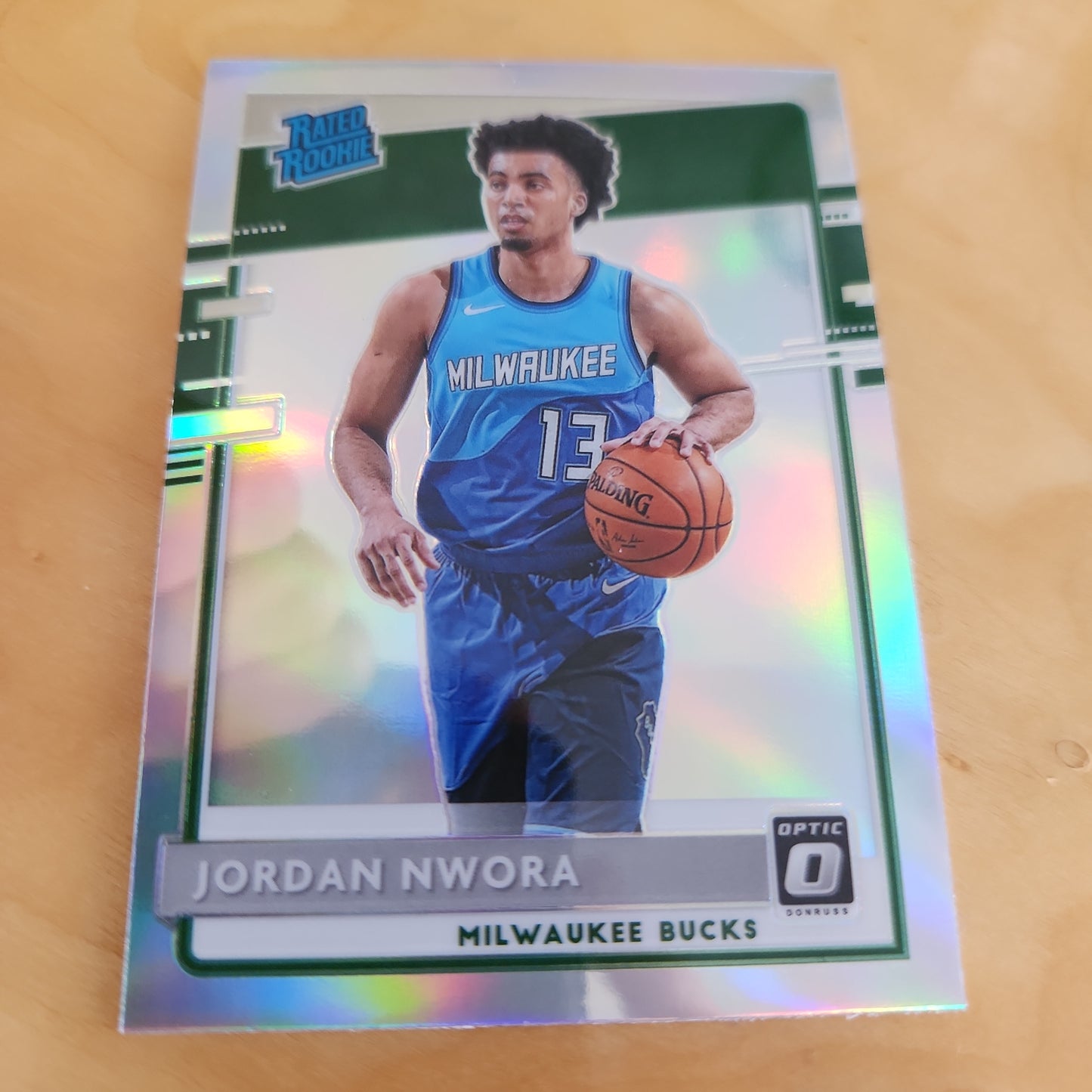 Panini Optic Prizm Rated Rookie Jordan Nwora #189