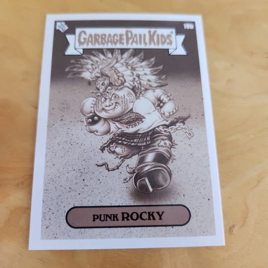 Topps Garbage Pail Kids Punk Rocky 10b
