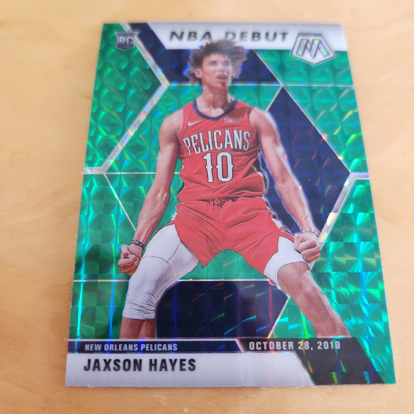 Panini Prizm Mosiac Green NBA Drbut Jaxson Hayes RC #267