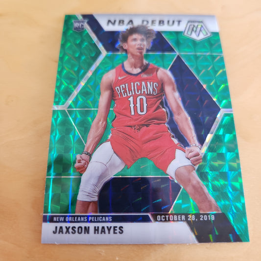 Panini Prizm Mosiac Green NBA Drbut Jaxson Hayes RC #267