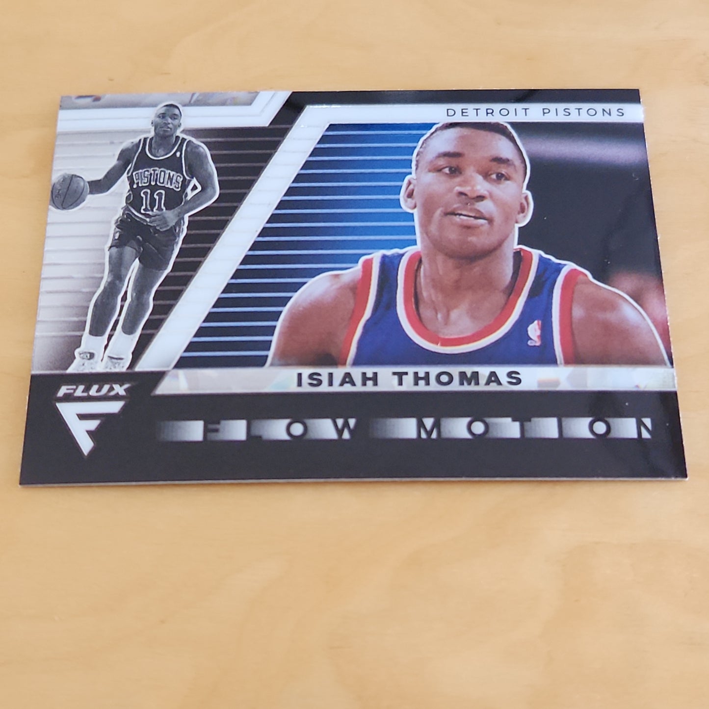 Panini Flux Flow Motion Isiah Thomas #17