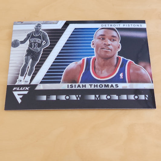 Panini Flux Flow Motion Isiah Thomas #17