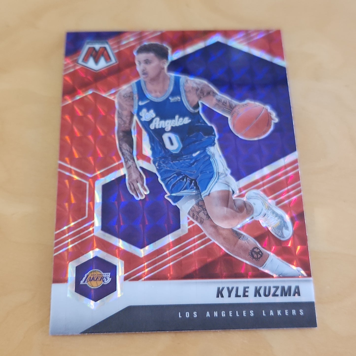 Panini Mosiac Prizm Red Kyle Kuzma #1