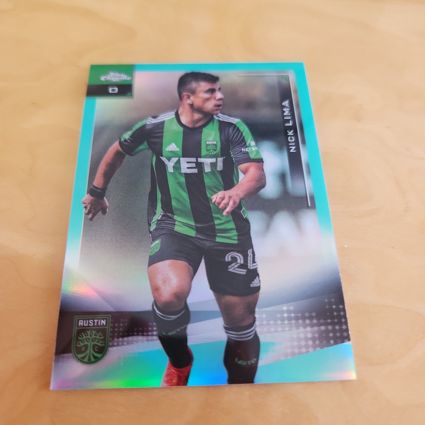 Topps Chrome Green Nick Lima 094/299 #140