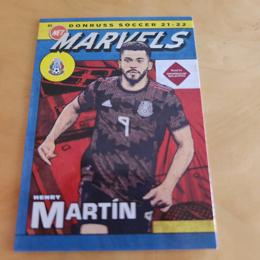 Panini Marvels Henry Martín #19