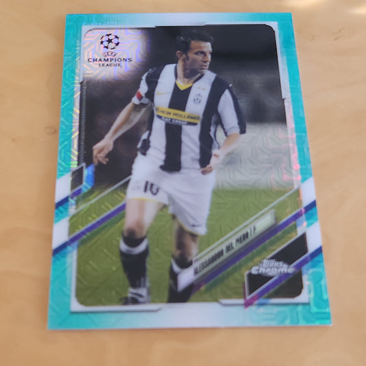 Topps Chrome Green Alessandro Del Piero 176/199 #14