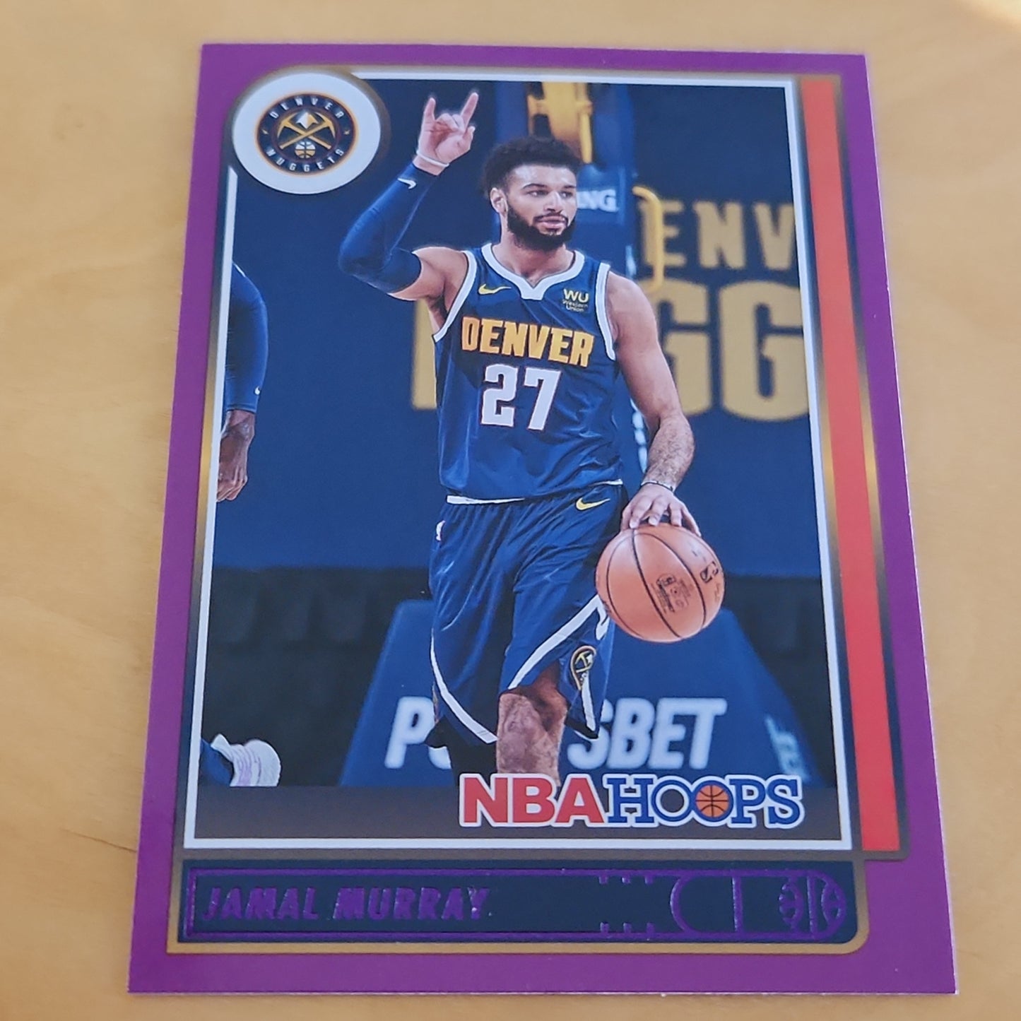 Panini NBA Hoops Purple Jamal Murray #1