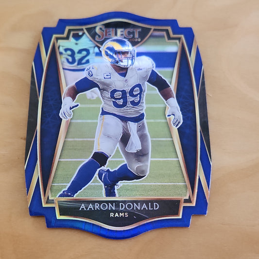 Panini Prizm Premier Level Select Dye-Cut Aaron Donald #133