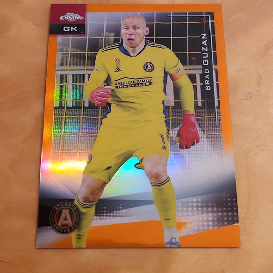 Topps Chrome Orange Brad Guzan 10/25 #14