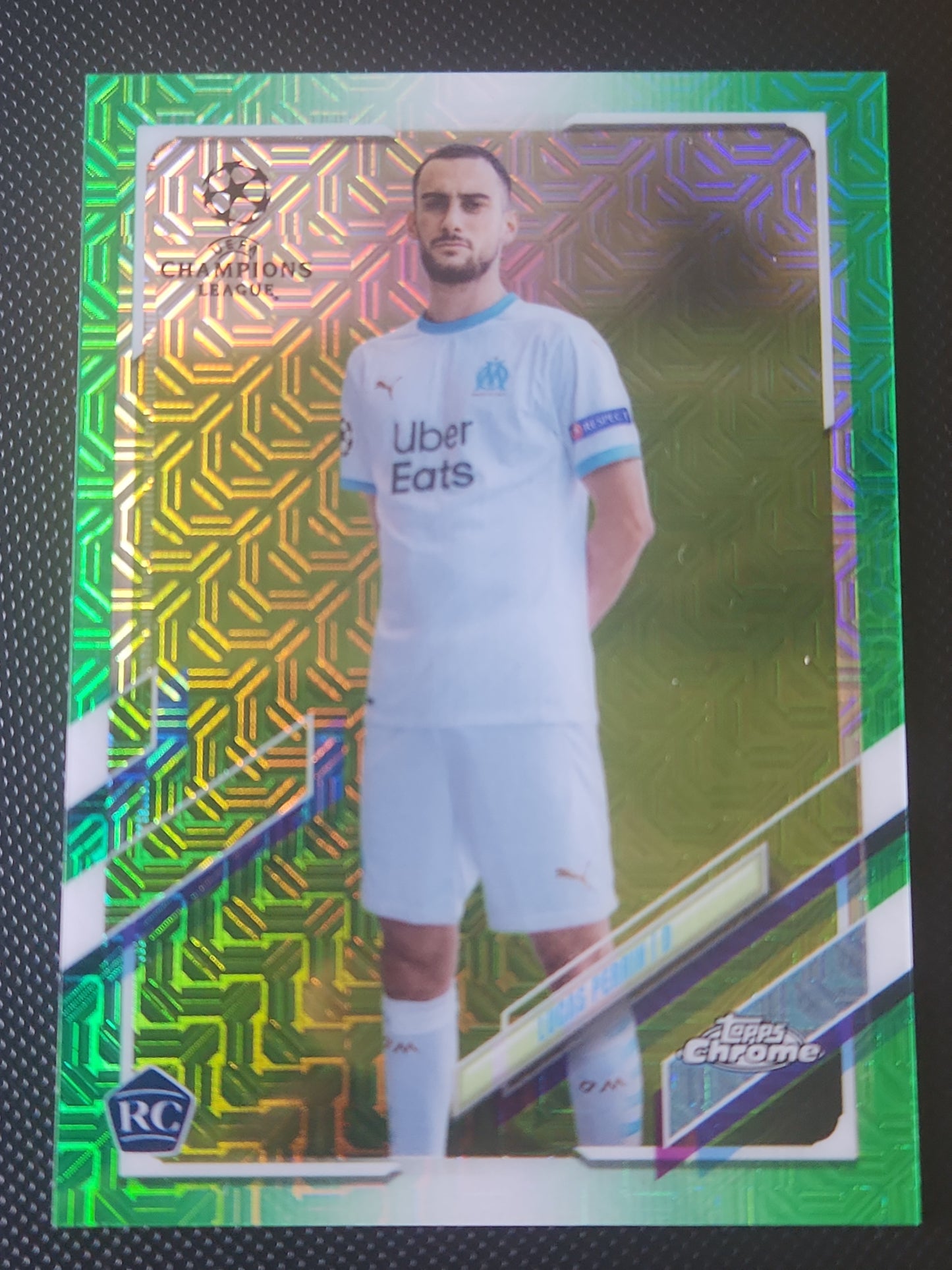 2020-21 Topps Chrome UEFA Japan Green Mojo Refractor#70 Lucas Perrin 22/99