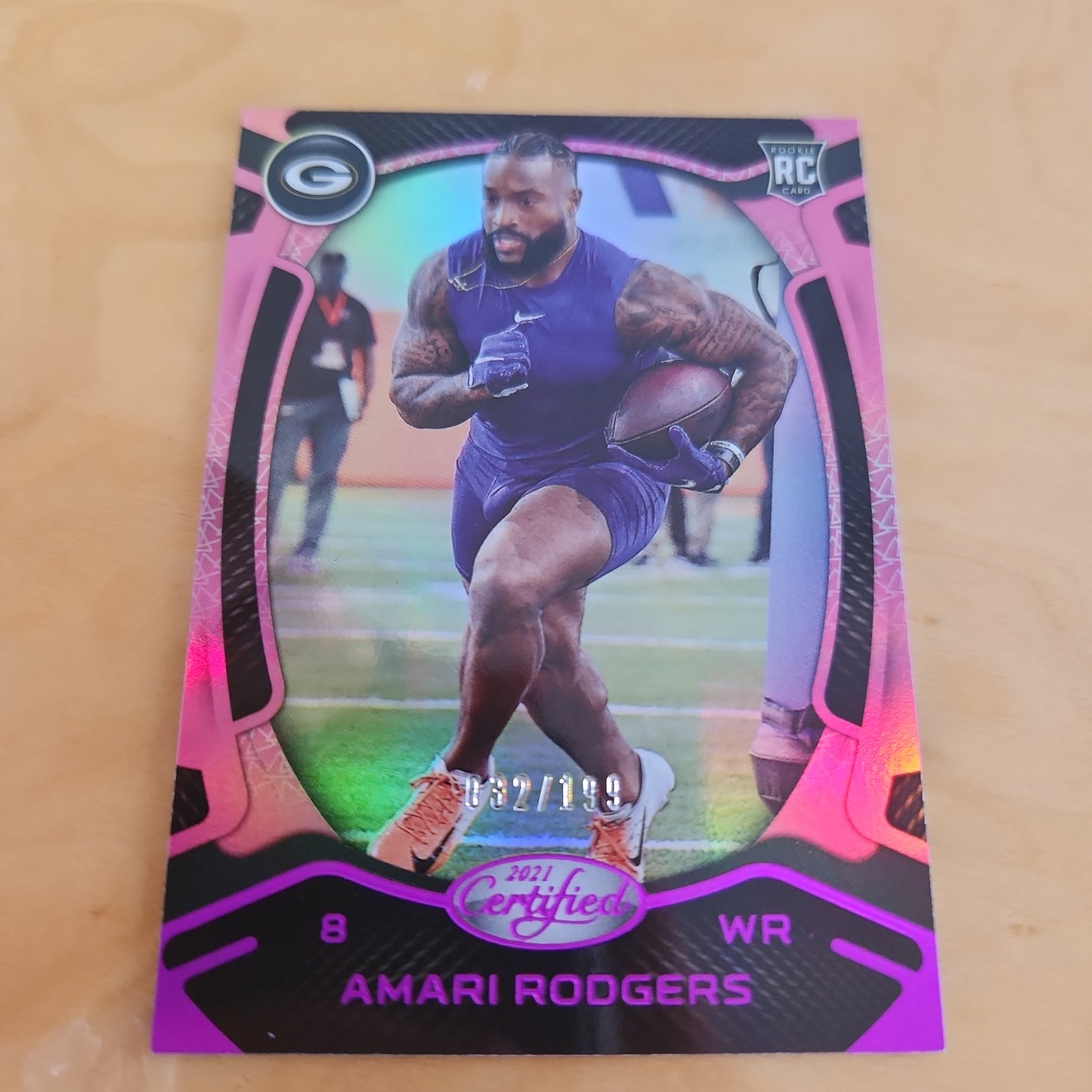 Panini Certified Pink Amari Rodgers RC 033/199 #167