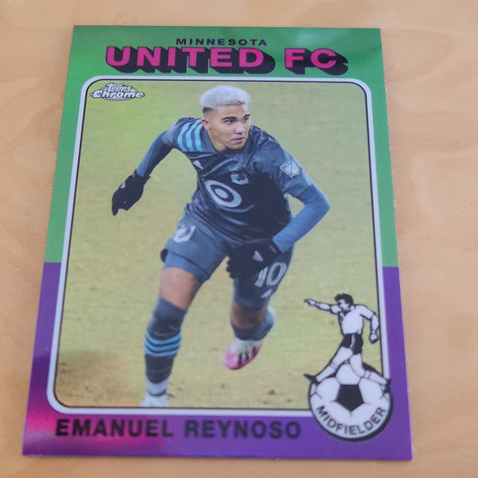 Topps Chrome Green Emmanuel Reynoso #TF75-4