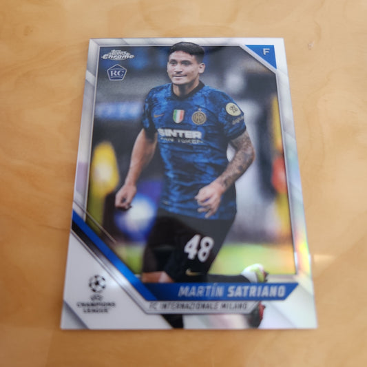 Topps Chrome Champions League Lautaro Martínes #138