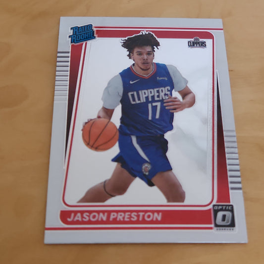 Panini Optic Rated Rookie Jason Preston #160