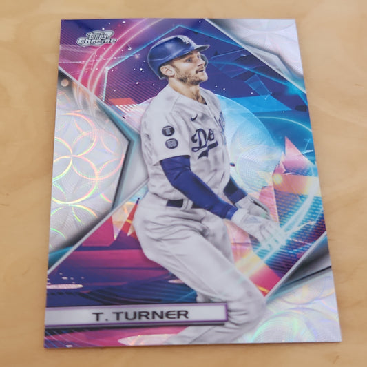 Topps Chrome Cosmic Scope Trea Turner #191