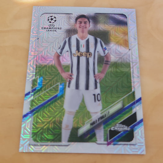 Topps Chrome Champions League Refractor Paulo Dybala #47