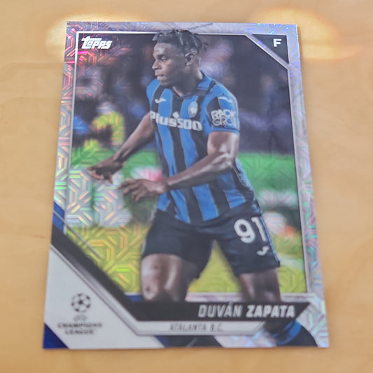 Topps Chrome Champions League Refractor Duván Zapata #65