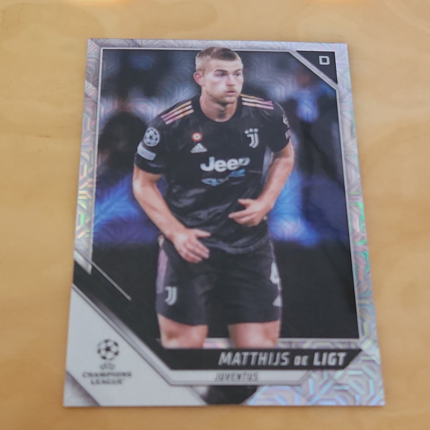 Topps Chrome Champions League Refractor Mathijs De Ligt #11