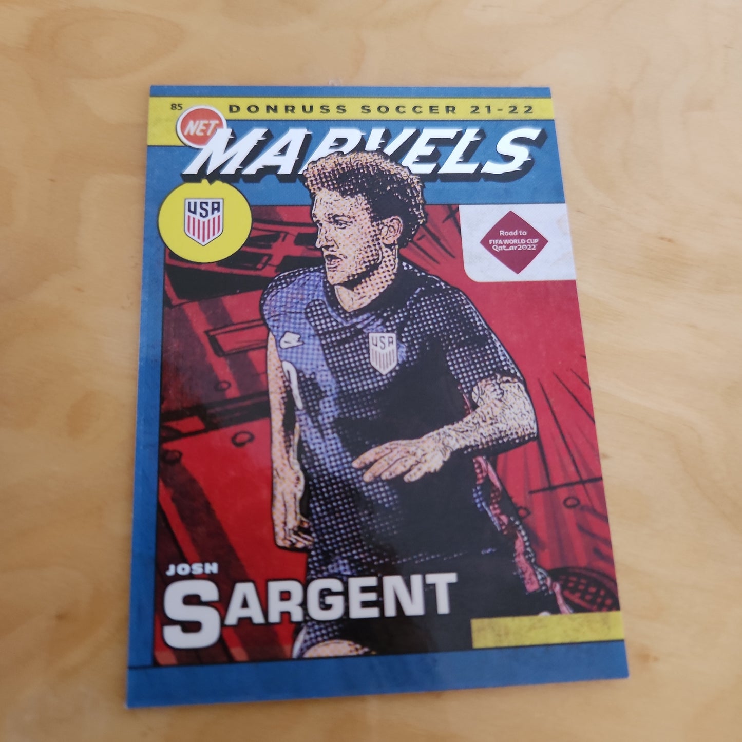 Panini Donruss Marvels Josh Sargent #13