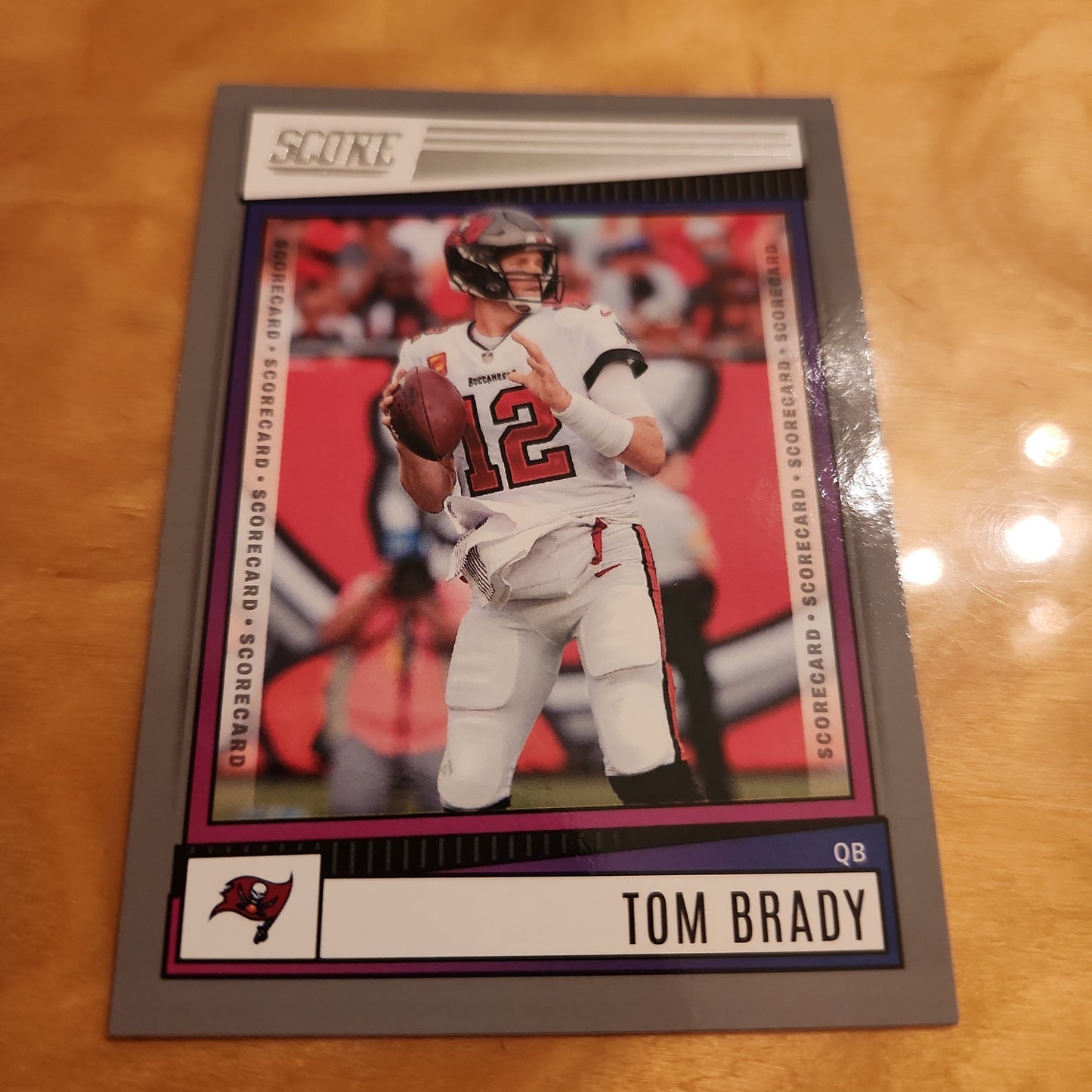 Panini Football Score Tom Brady #68