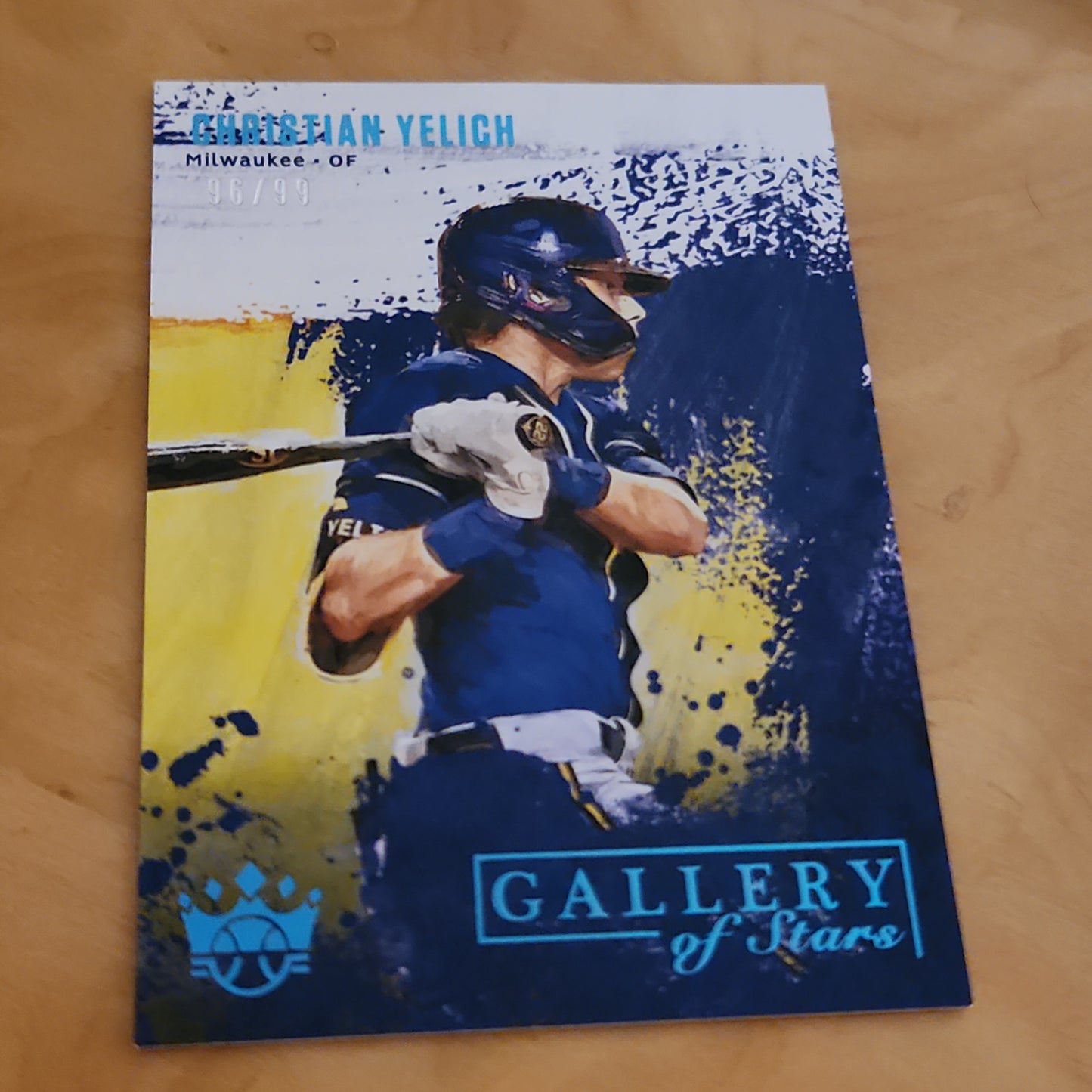 Panini Diamond Kings Baseball Gallery Of Stars Christian Yelich 96/99 #GS-15