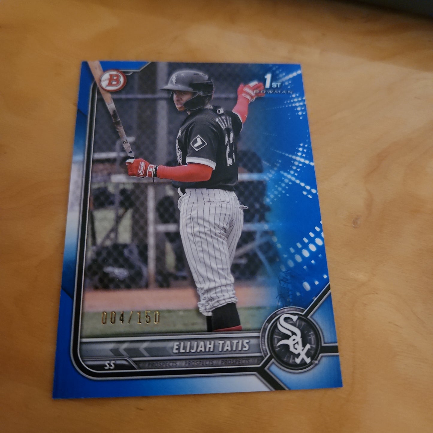 Topps Baseball 1st Bowman Blue Elijah Tatis 004/150 #BP-23