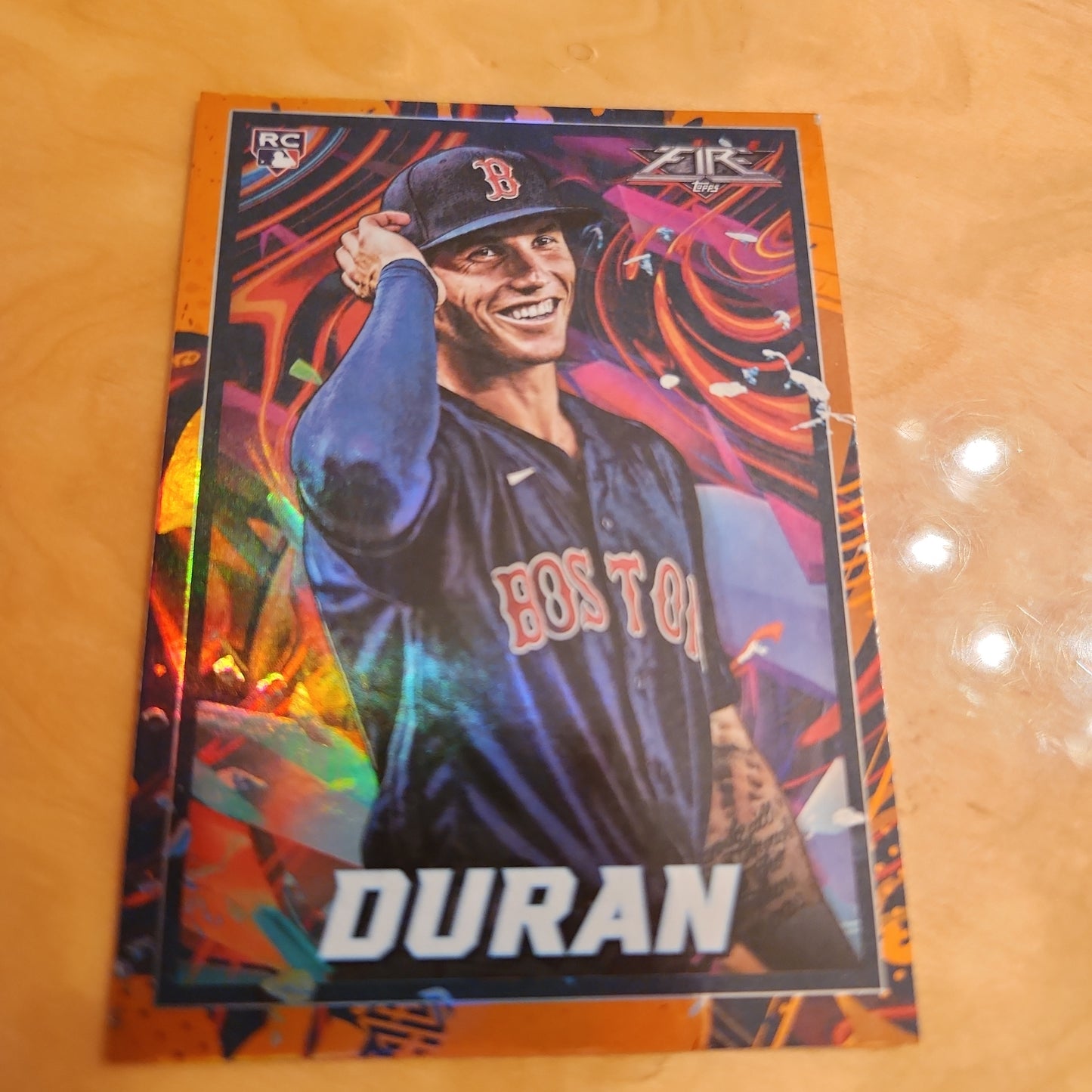 Topps Baseball Holo FIR Jarren Duran RC 066/299 #94