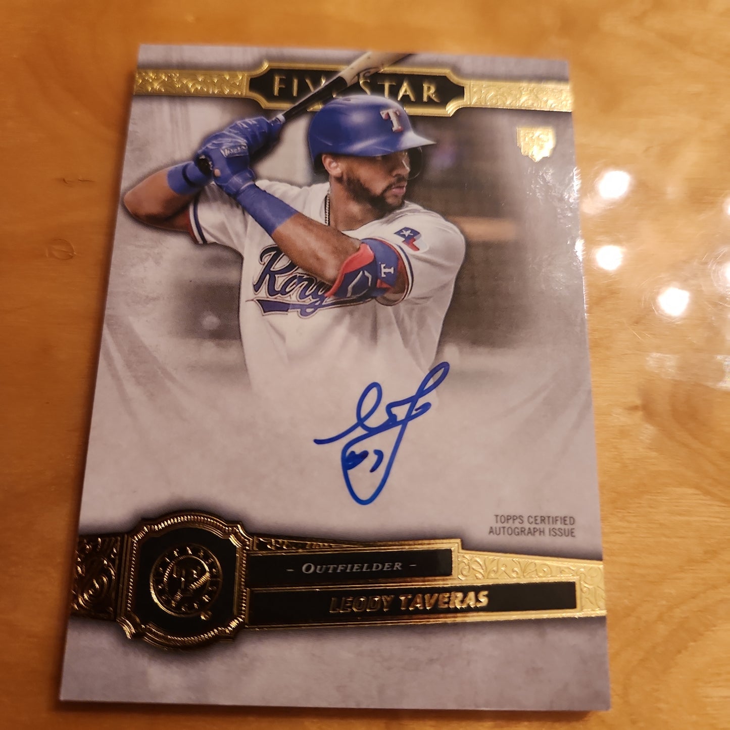 Topps Five Star Leody Taveras RC Auto #FSA-LT