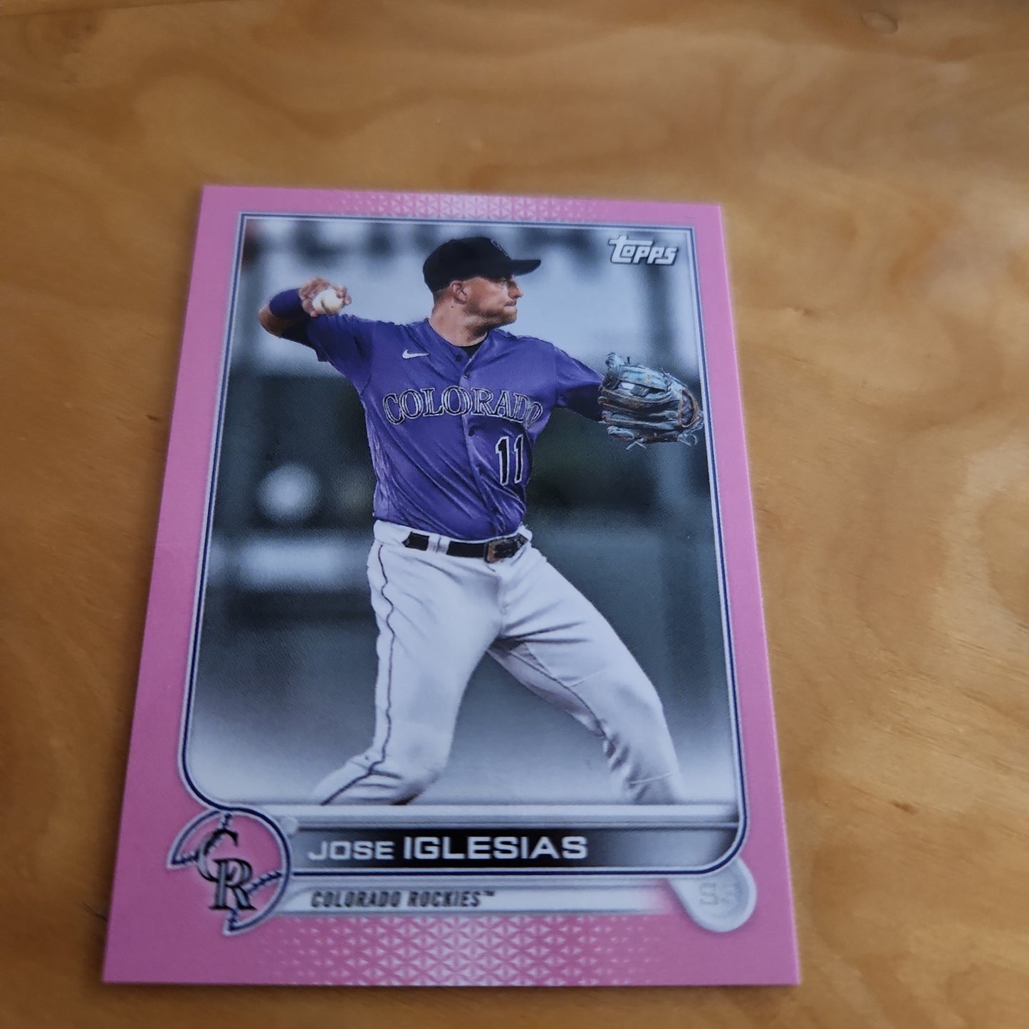 Topps Mini Pink Jose Iglesias 06/25 #US-189