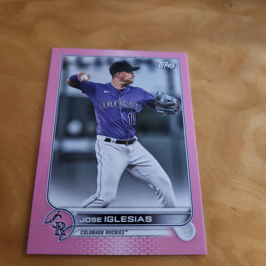 Topps Mini Pink Jose Iglesias 06/25 #US-189